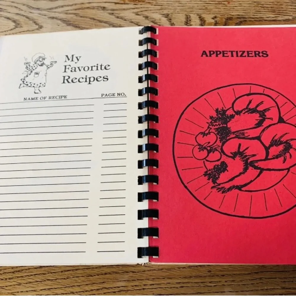 Vtg Cookbook Nicholas H. Noyes Memorial Hospital Auxiliary Spiral Bound 1988